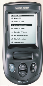 TAKE CONTROL TC 1000 - Black - Programmable/Learning System Remote Control (touch-screen) - Hero
